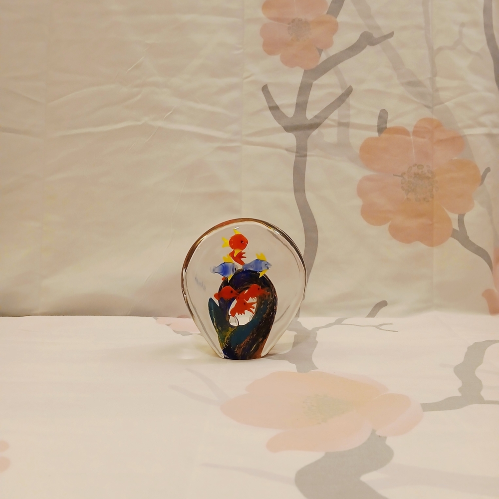 Murano Style Glass Art Sculpture
